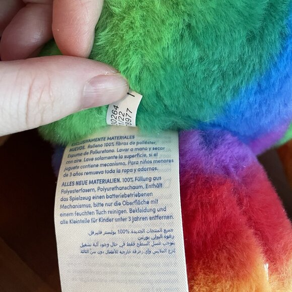 Build-A-Bear Rainbow Frog Plush - Picture 11 of 11